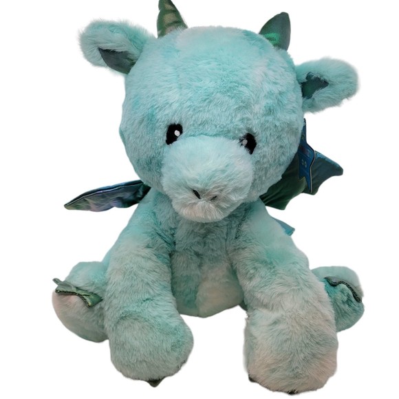 FAO Schwarz Glow Brights LED Lights & Sound Plush Dragon - Picture 1 of 8
